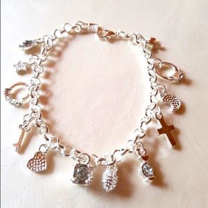 Sterling silver 925 Charm Bracelet